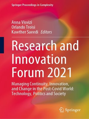 cover image of Research and Innovation Forum 2021